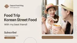Foods vlogger Youtube thumbnails