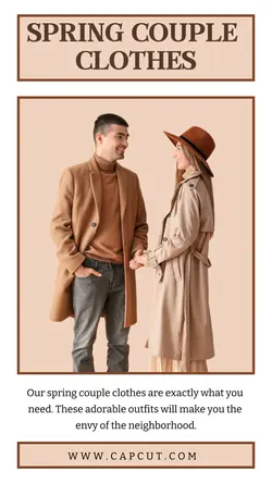 Couple Clothes Product Display Instagram Story