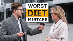 Diet Mistake Street Interview Youtube Thumbnail