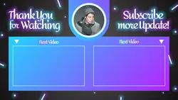 Non-marketing Youtube Endscreen Space Light