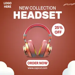 Electronics - Headphone - Instagram ad