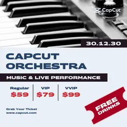 Orchestra Promotion Instagram Post