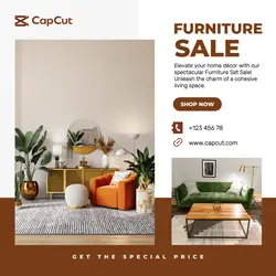 Furniture Set Sale Instagram Post