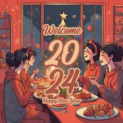 New Year Greetings Linkedin Post
