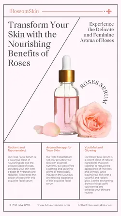 Skin Care Serum Product Display Instagram Story