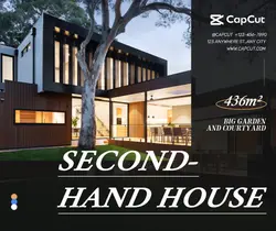 Real estate Second-hand house Branding Minimalist