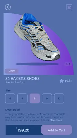 Sneakers Shoes Fashion Promotion App Instagram Story