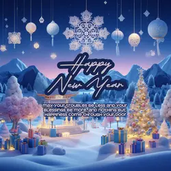 Happy New Year Greetings Linkedin Post