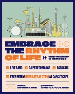 Music Festival Event Ilustrative Instagram Post
