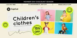 Clothing & Shoes Children's clothes Online event