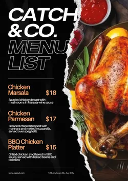 Restaurant Menu