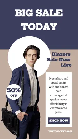 Fashion Mega Big Sale Blazer Promotion
