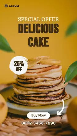 Instagram Story Special Cake Template