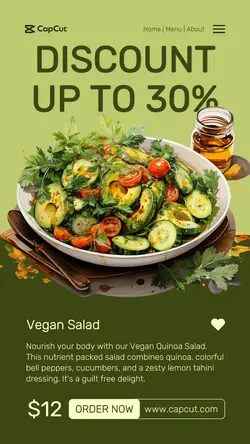 Food Special Promotion Tiktok Post