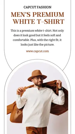Fashion T-Shirt Product Display Instagram Story