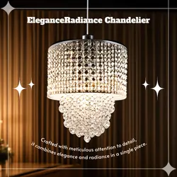 E-commerce Household Lux Chandelier Product Display