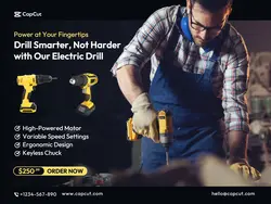 Electronics Electric Drill