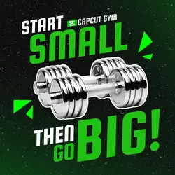 Gym Workout Template - Start Small and Go Big