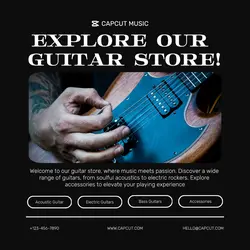 Other Industries Guitar Store Instagram Post