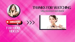 Black and Pink YouTube End screen