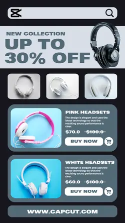 New Collection Headsets Promotion Page