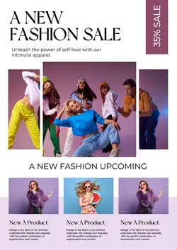 Clothing Product Display Flyer Catalogue