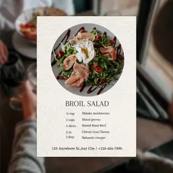 Salad Light Meal Low Calorie Food Menu
