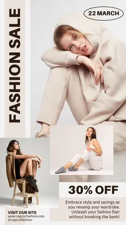 Fashion Sale Template Instagram Story
