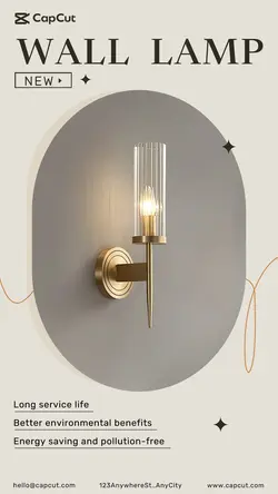 Household Wall lamp Newly launched Business
