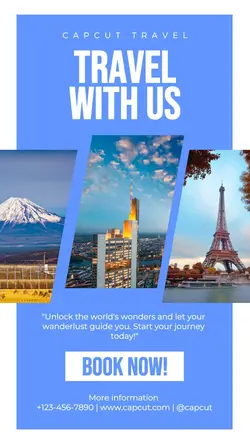 Travel Booking Promotion Instagram Story
