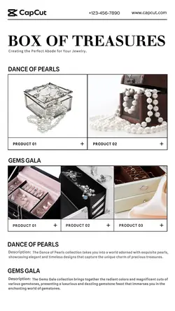 Jewelry Jewelry box Display Minimalist