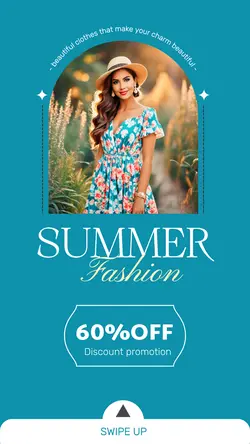 Fashion Summer Dress Instagram Story