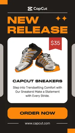 New Sneakers Promotion Instagram Story