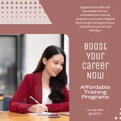 Education and training Price off