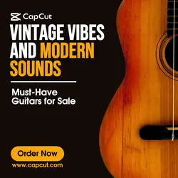 Guitar Product for Sale - Instagram Post