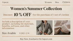 Fashion Summer Collection Promotion Thumbnail Youtube