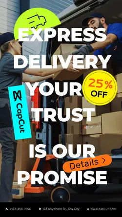 Services Express delivery Promotion Cool