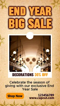 End Year Big Sale Instagram Story