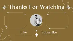 Non-marketing Youtube Endscreen - Aesthetic Style