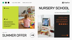 Education Nursery school Display Lively