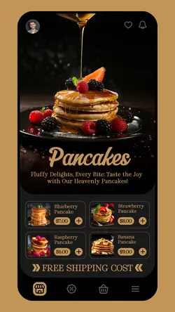 2024hot Promotional Page In-app Activity Page Food