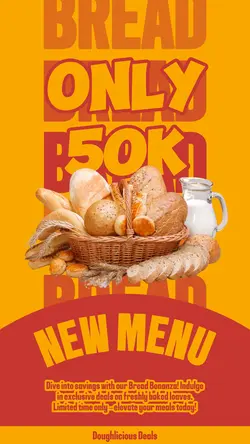 Bread Promo Display Instagram Story