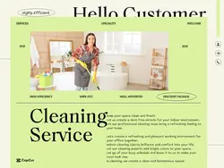 Services Indoor cleaning Reputation Minimalist