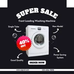 Household & Furniture Washing Machine Promotion