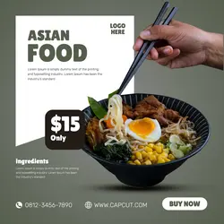 Asian Food Template