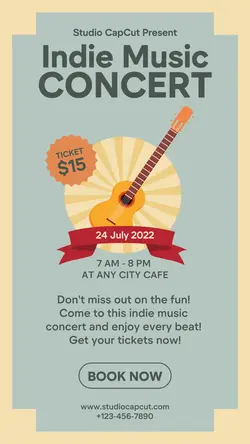 Entertainment Music Indie Concert Promotion 