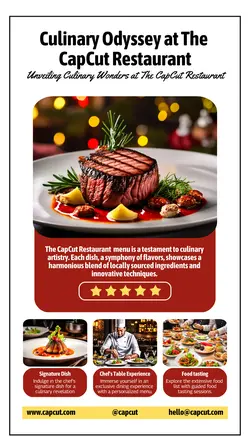 Food Restaurant Reviews Instagram Story