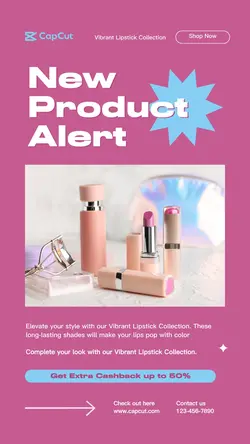Beauty Product Special Promotion Tiktok Post