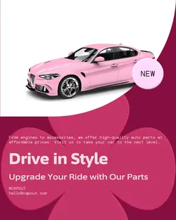 Cars & Auto parts Menu