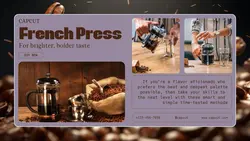Electronics French Press Product Display Twitter